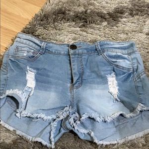 Jean shorts